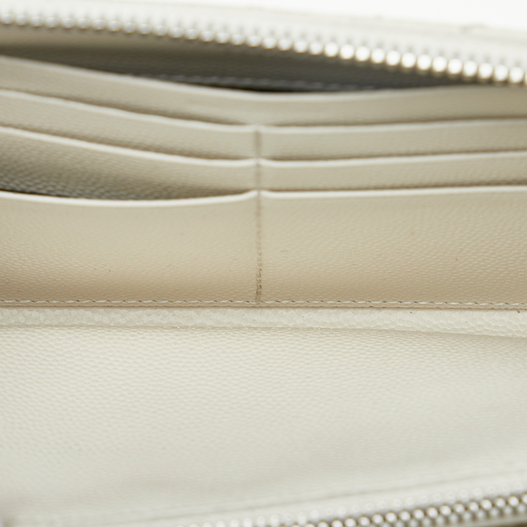 Pre-Loved Saint Laurent Monogram Zip Around Long Wallet - Picture 5 of 12